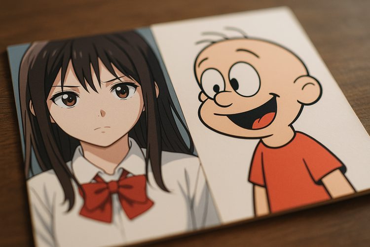 Difference between anime and cartoons