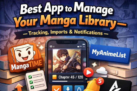 Melhor App para Gerenciar Sua Biblioteca de Manga — Acompanhamento, Importações e Notificações