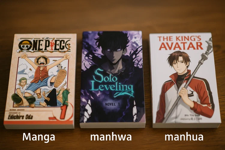 Diferença entre manga, manhwa e manhua
