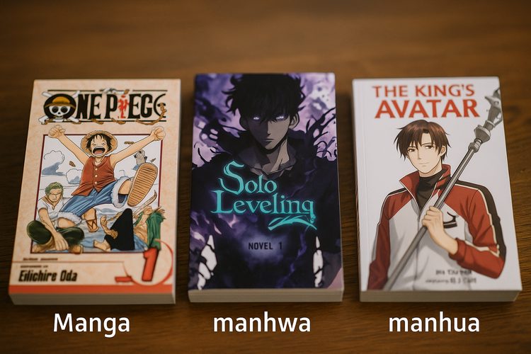 Diferencia entre manga, manhwa y manhua