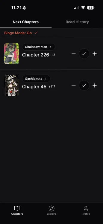 Modo de Leitura Maratona