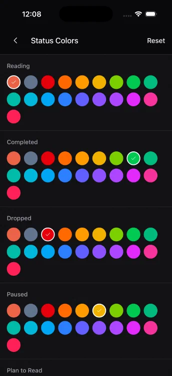 Colore stato personalizzato