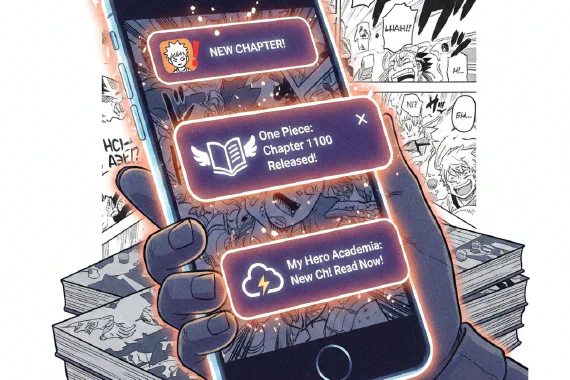 Nunca Perda Lançamentos de Manga: Configure Notificações Push para Novos Capítulos