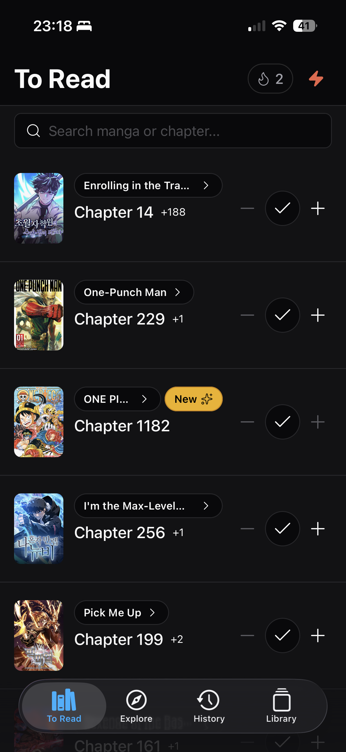 Mode Binge Reading